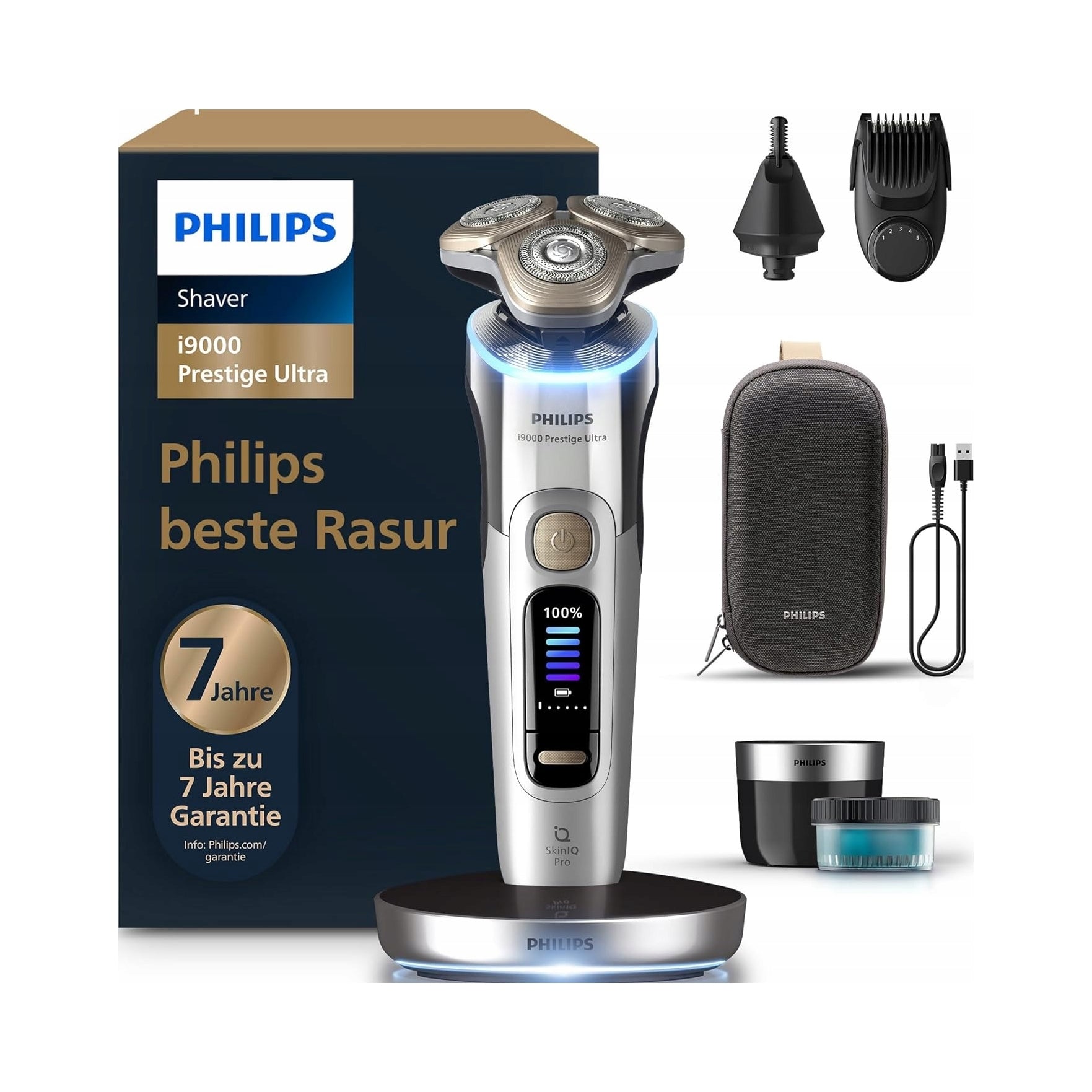 Philips XP9404/38 i9000 Prestige Ultra SkinIQ Pro dry and wet shaver