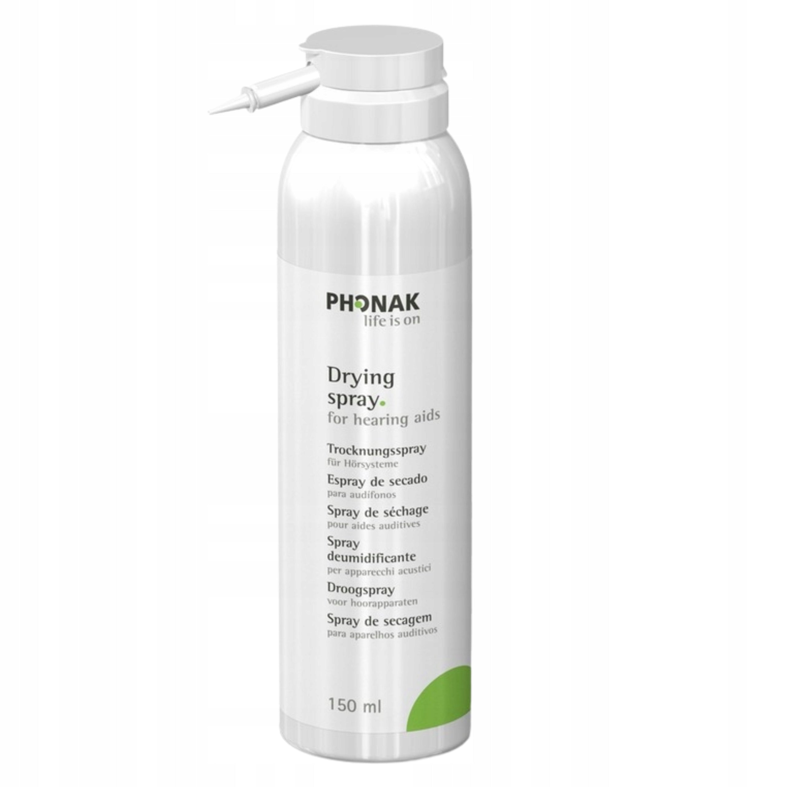 Phonak Drying Airspray Drying Spray 650 ml for Inserts and Cameras