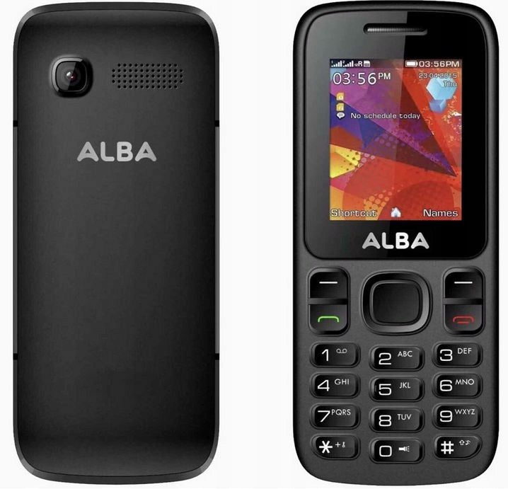 Phone ALBA 1.8 FLASHLIGHT RADIO CLOCK SMS
