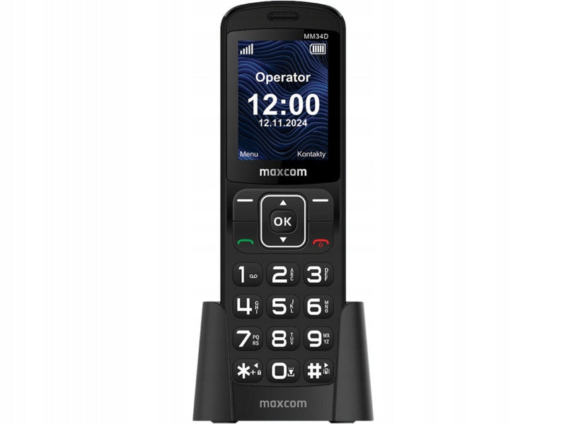 Phone MAXCOM Comfort MM34DL 4G Black