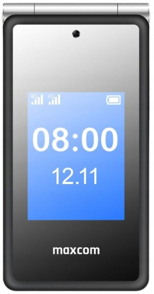 Phone MAXCOM Comfort MM835L SE Black Built-in memory 128 MB