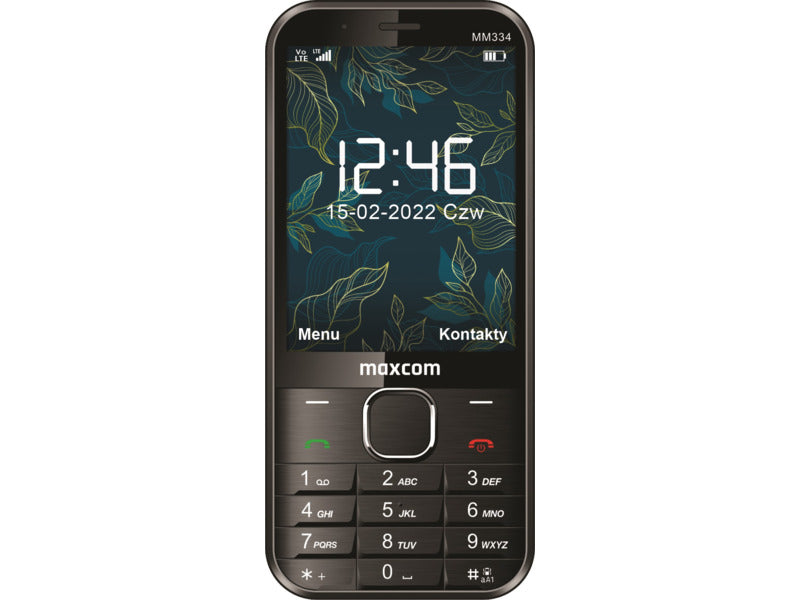 Phone MAXCOM MM334L 4G Black