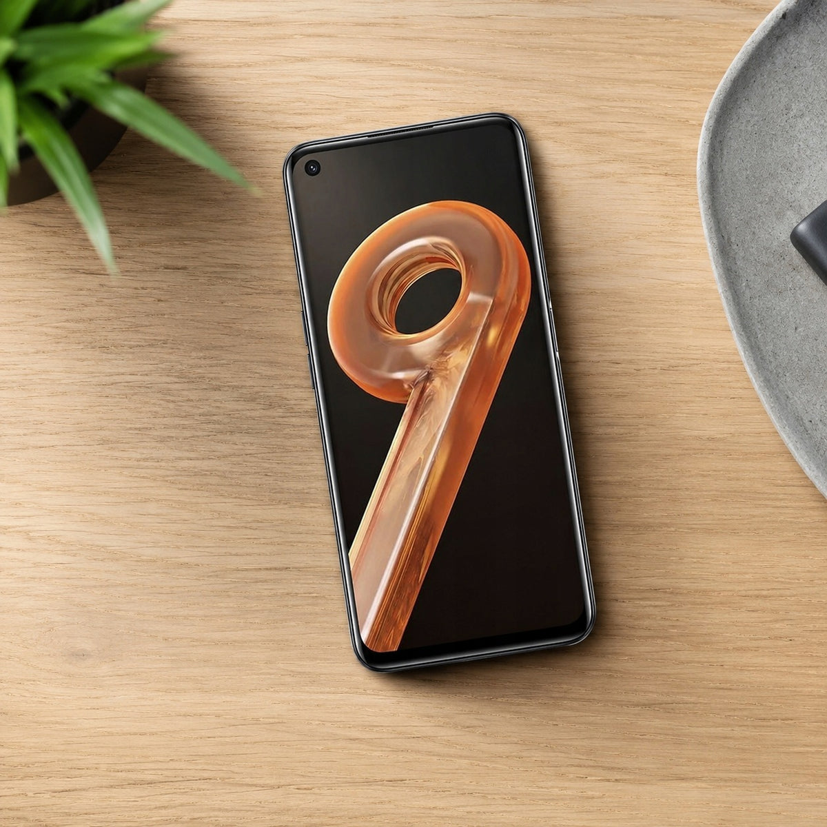 Phone Smartphone Realme 9i RMX3493 4 GB / 64 GB black Screen 6,6" Cali Brand Realme