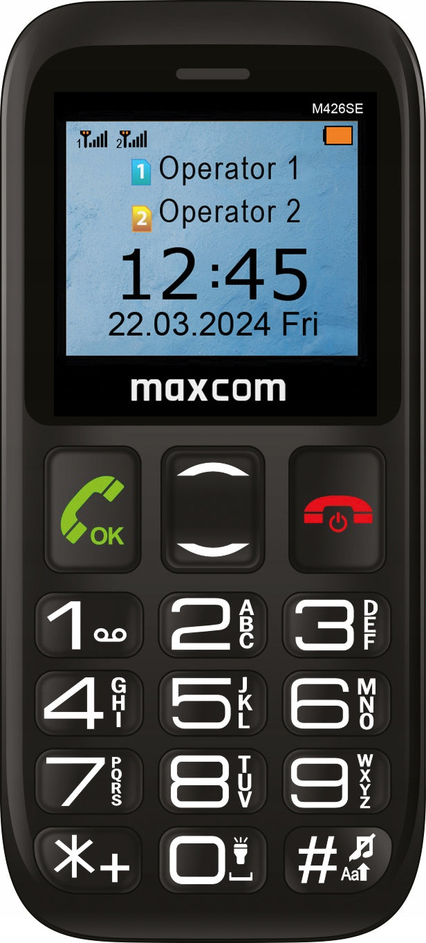 Phone for senior MAXCOM Comfort MM426 SE SOS Button Big Keys EAN (GTIN) 5908235978031