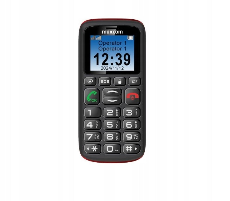 Phone for senior Maxcom Maxcom MM428L Large Keys FM Radio SOS USB-C