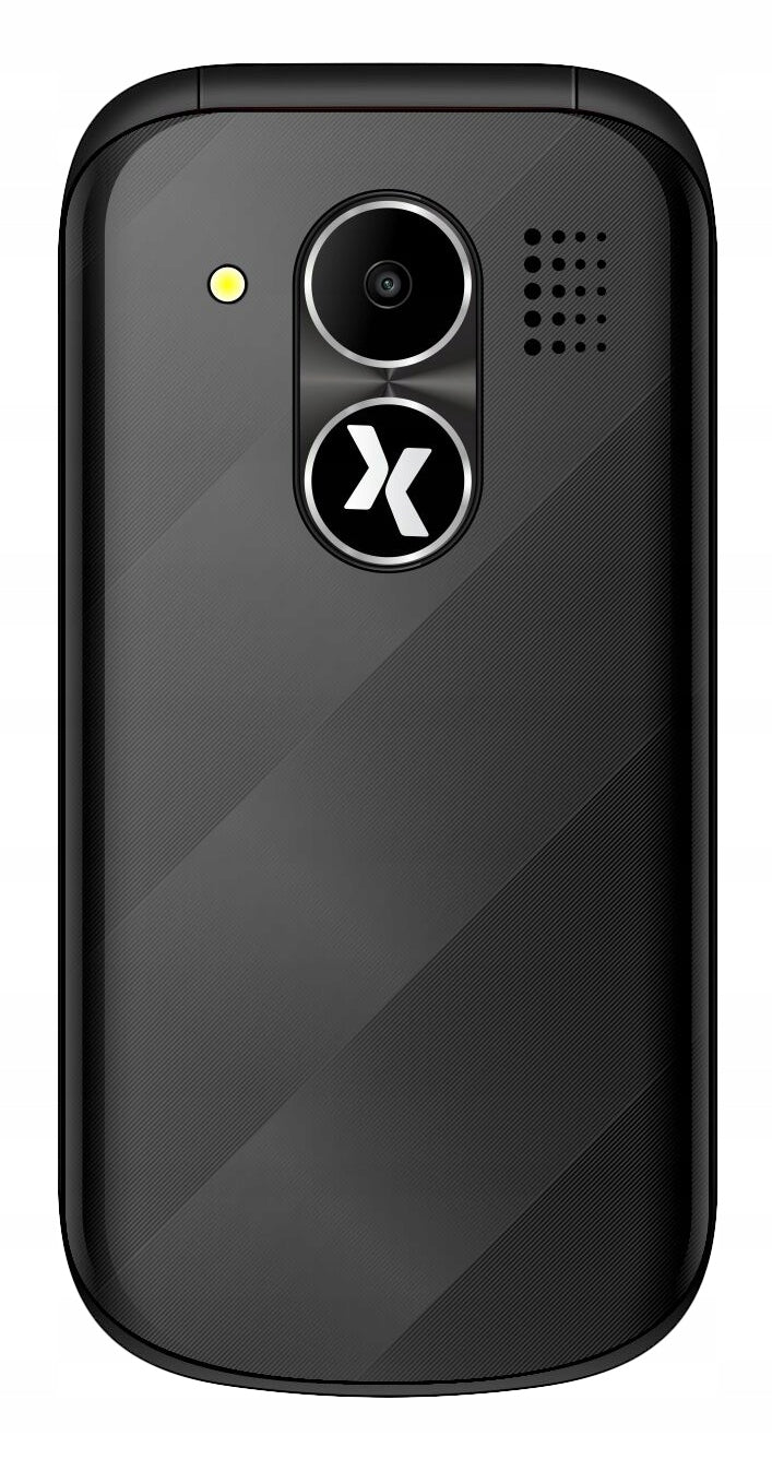 Phone for seniors MAXCOM Comfort MM815 Black With Dual SIM flap Brand Maxcom