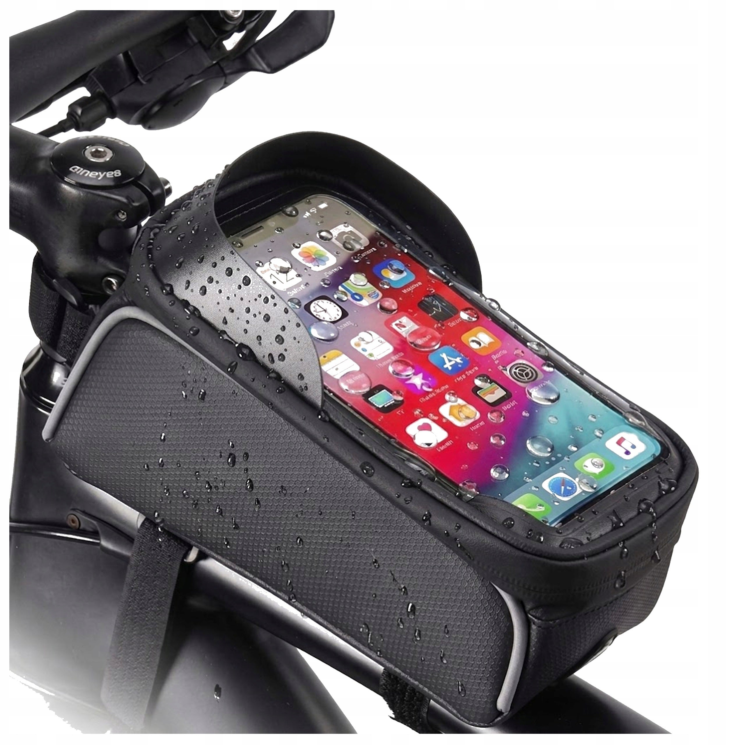 Phone holder waterproof nylon pouch 2L 22x9x13 cm