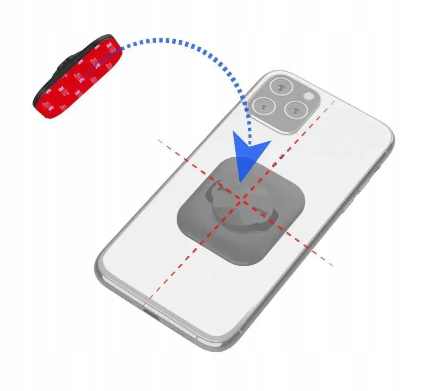 Phone holder with mount for GARMIN Sticker with strong adhesive 3M VHB Product weight with unit packaging 0.02 kg