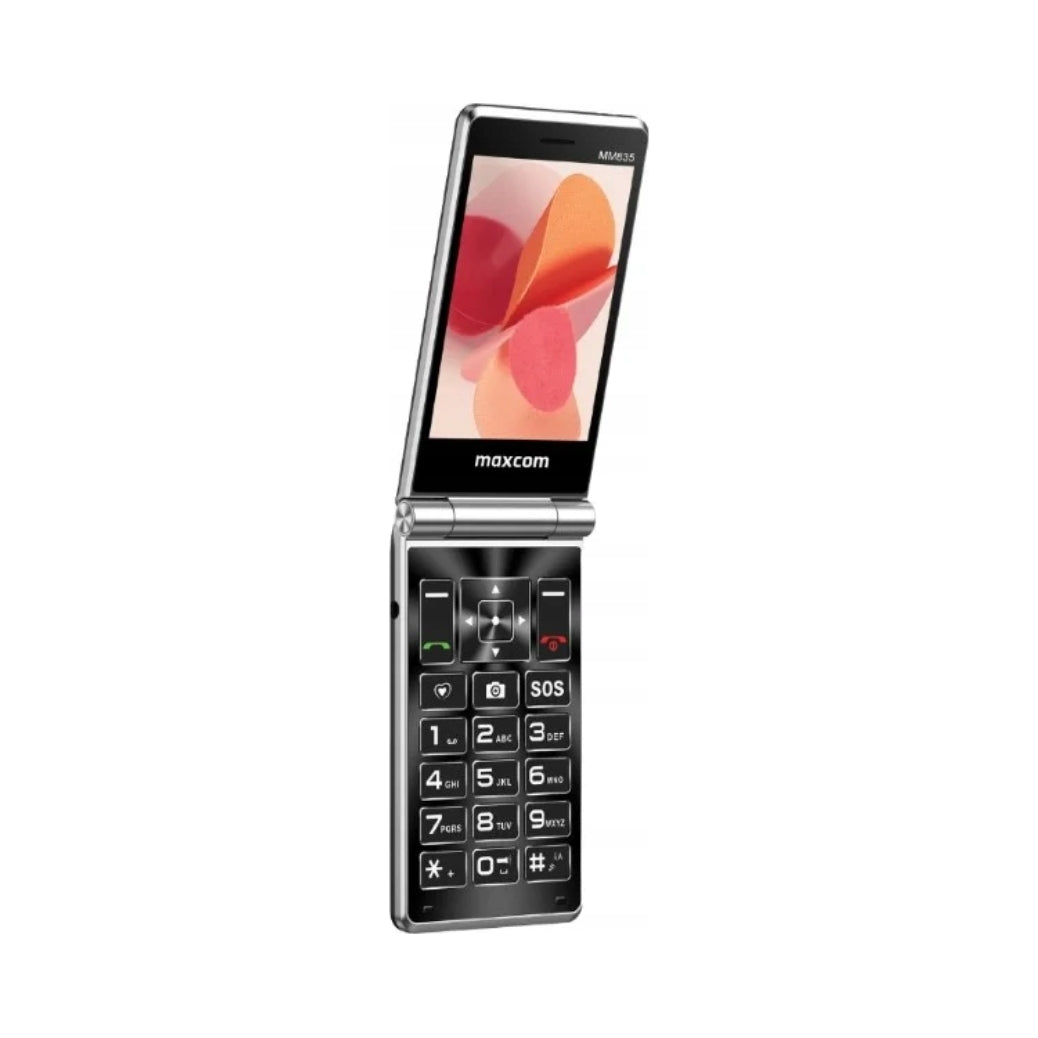 Phone with Flap MaxCom MM835 | 4G ( LTE ) Dual SIM | SOS ICE | Flashlight