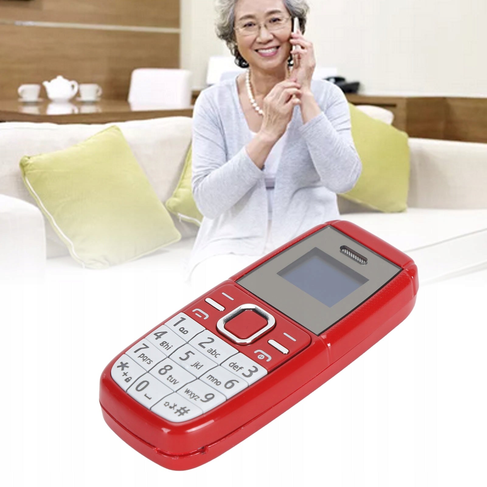 Phone with mini button Unlocked dual SIM card 2G GSM Brand myPhone