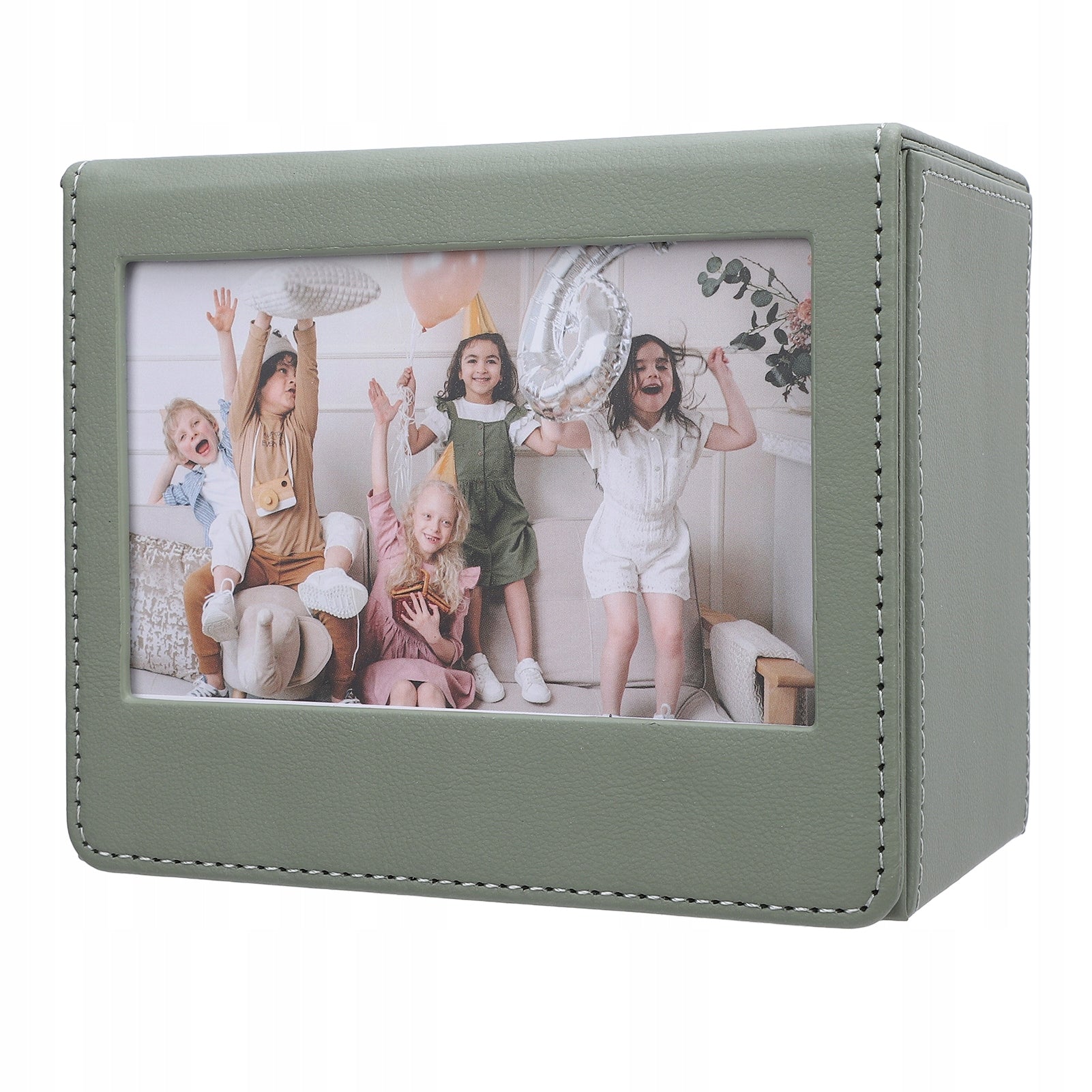 Photo Storage Box Portable Photo Container with pvc with xx