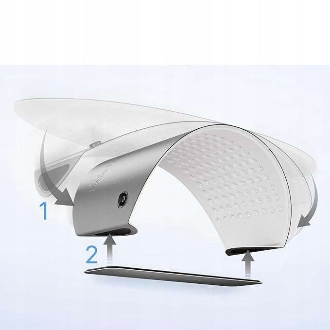 Photonotherapy Device LED Light Therapy Mask 720 LED Grey Packaging status original