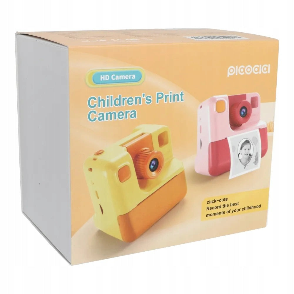Picocici digital camera for children with printer WS-C03 yellow