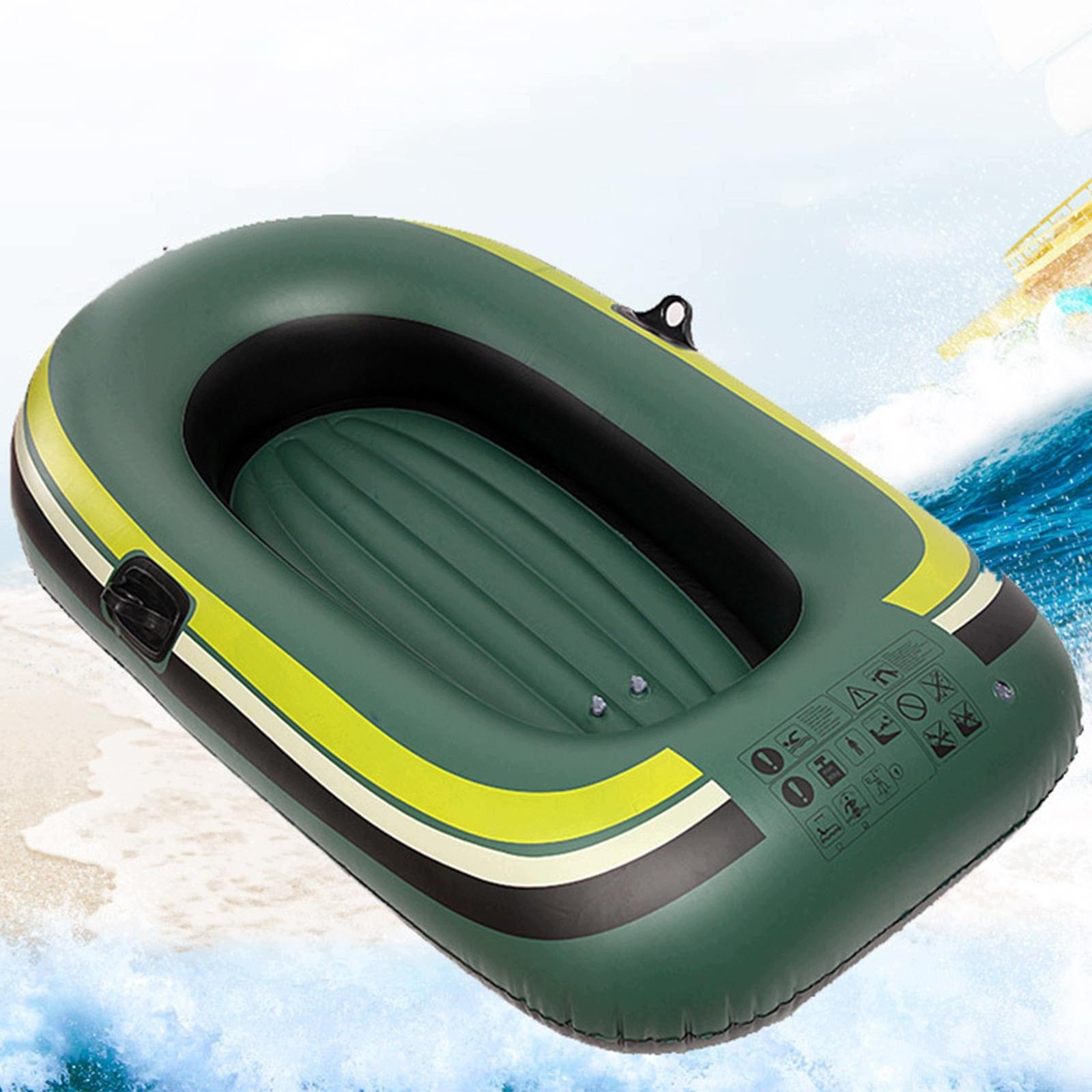 Piece Inflatable Kayak, Inflatable Boat, Raft, Yacht, 1 person with paddle