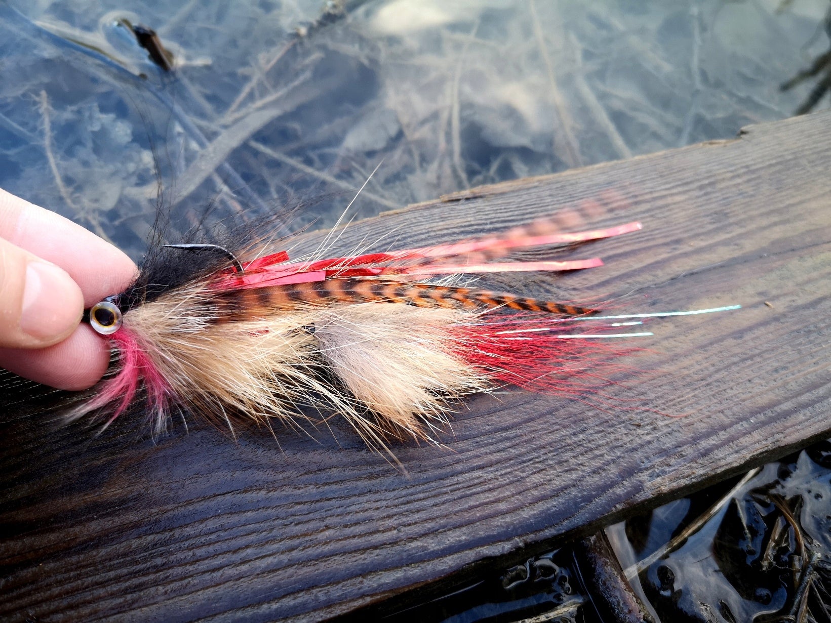 Pike and zander fly 15 cm - 5 GR. SLY Fox TWO HOOKS KILLER #01 Manufacturer code 1221-509B2_20220223125930