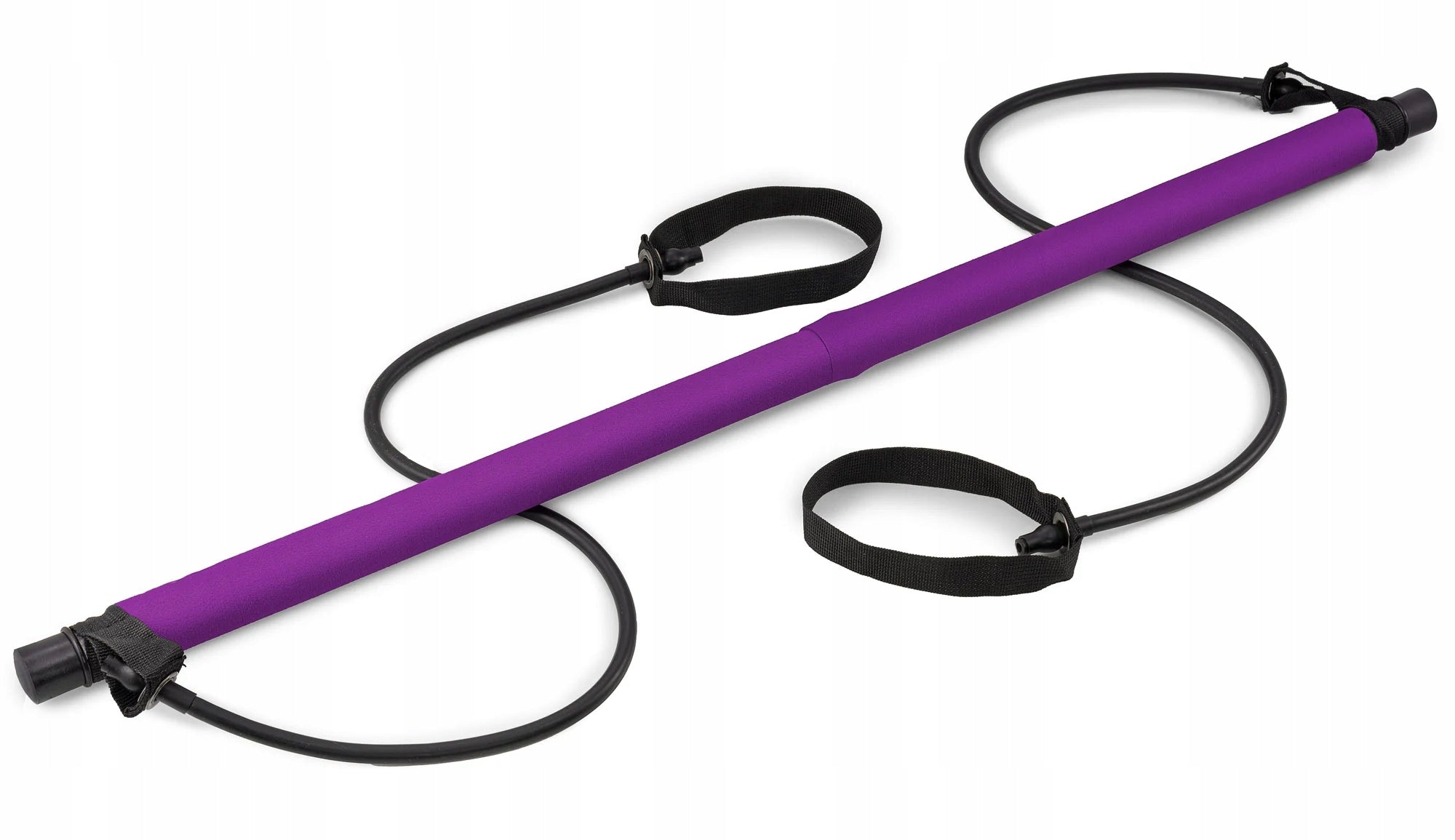 Pilates Bar Exercise Stick Rubber Resistance Expanders with Bar Number of pieces in the set 1
