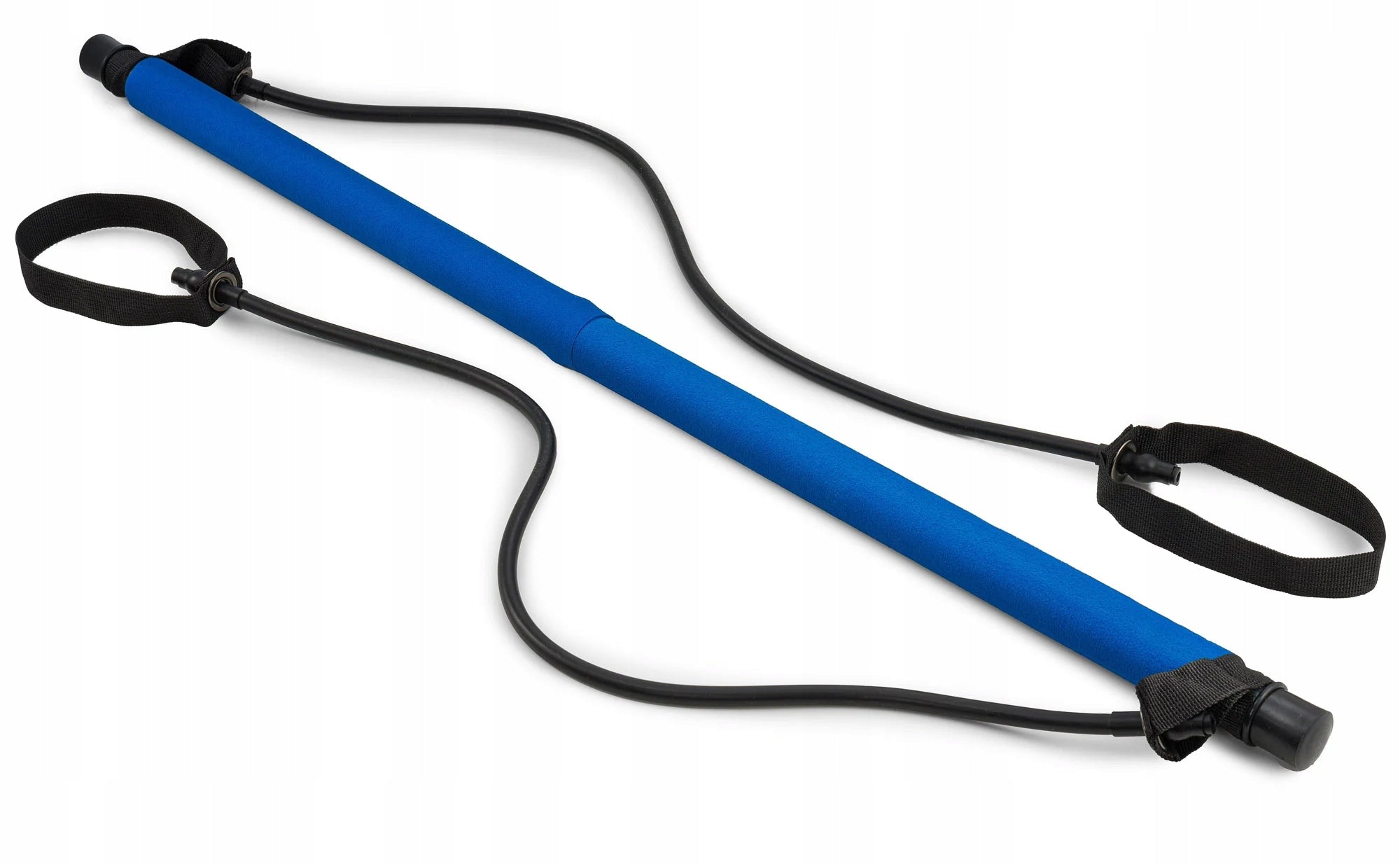 Pilates Bar Expanders with Bar Exercise Stick Resistance Rubber Brand Hop-Sport