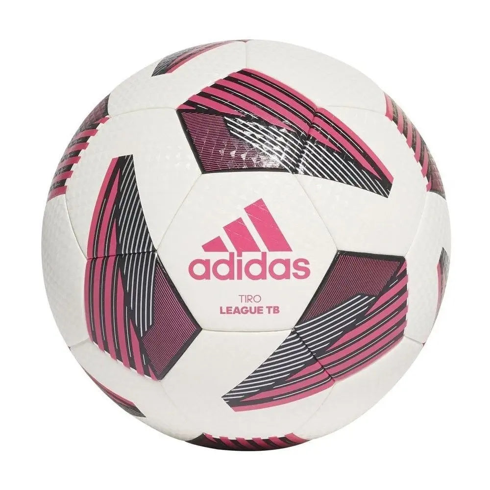 Futbolo kamuolys adidas Tiro League TB FS0375, balta/rožinė