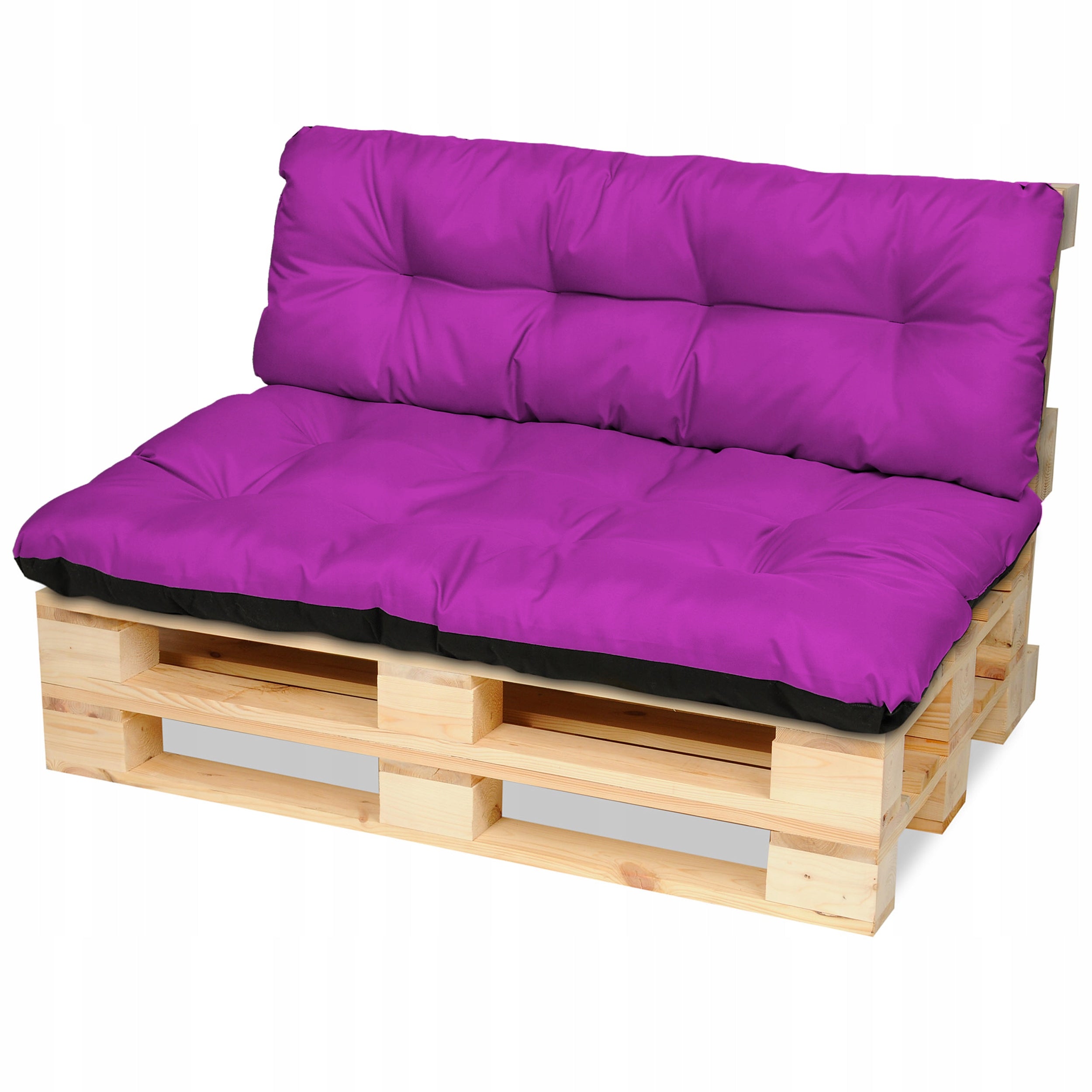 Pillows for pallet furniture, bench 120x80+120x40 fuks Pillow width 80 cm