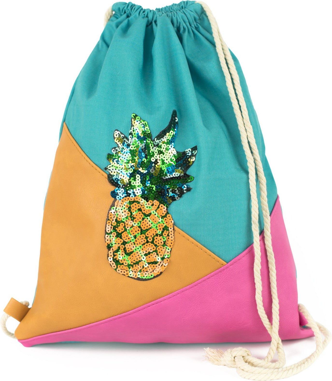 Pineapple Bag Backpack - Lightweight Women's Youth City for School Multicolor