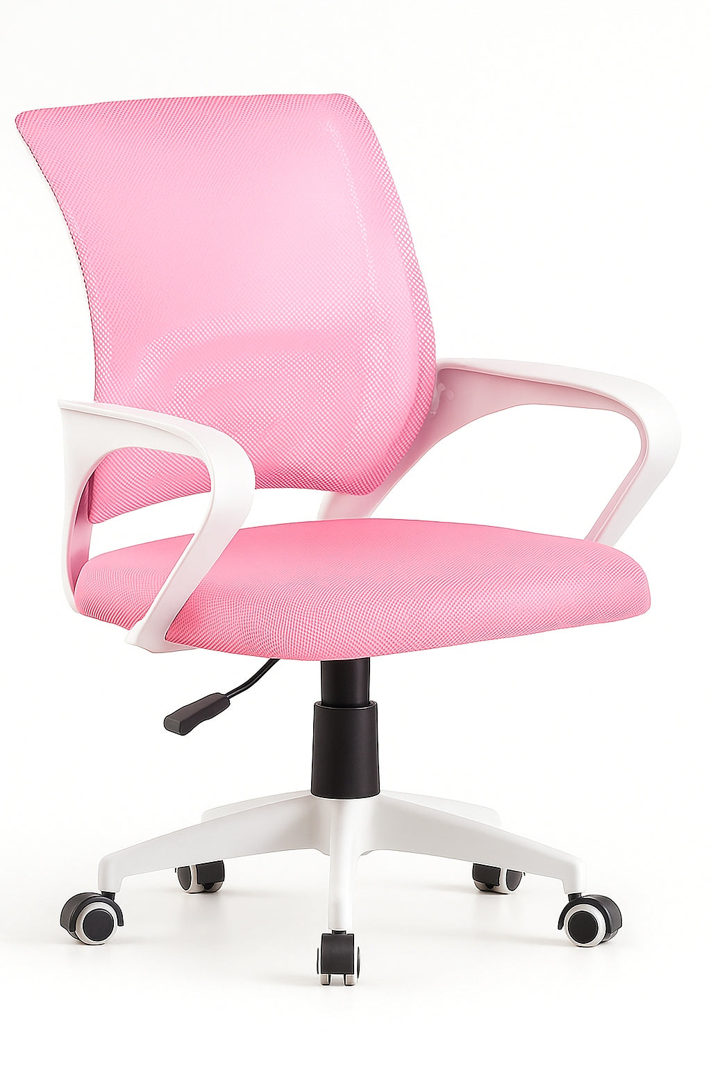 Pink Office chair GIOSEDIO NFX012 | Rotating ergonomic mesh