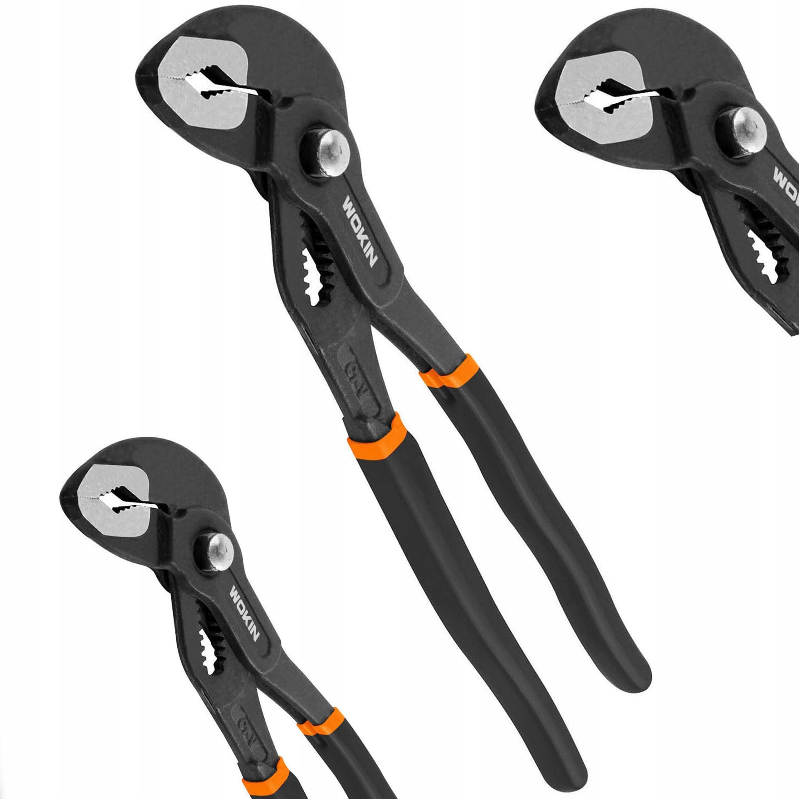 Pipe Adjustable Pliers 300mm 12" Hydraulic Clamps 14-Stage Adjustment