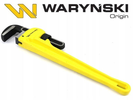 Pipe wrench American type 18" max diameter 73 mm Waryński reinforced