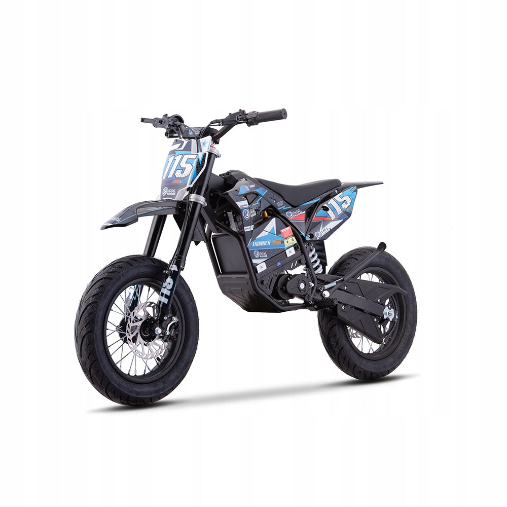 Pitbike cross electric HP 5E for children Blue