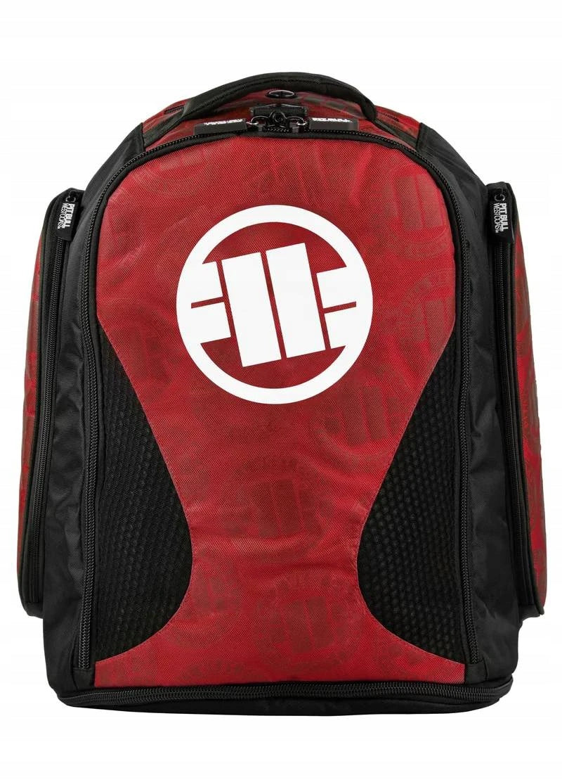 Pitbull Backpack Large Logo Red