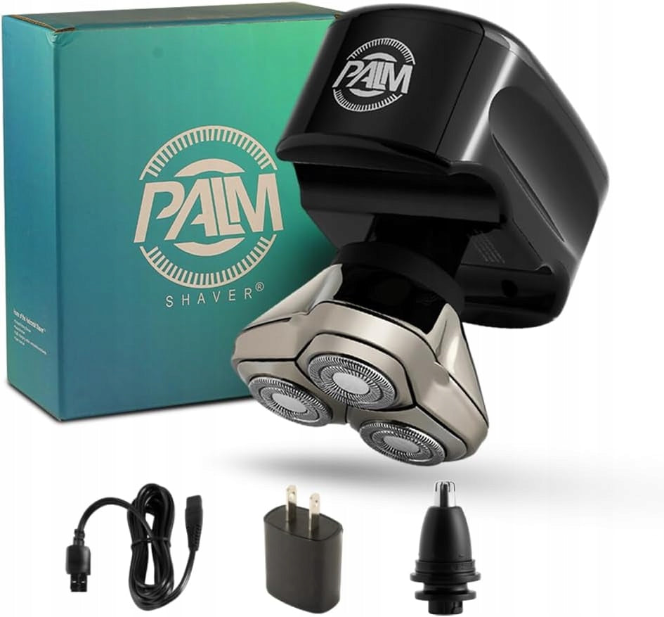 Pitbull Shaver Palm Electric Shaver with Ultra Precision CR-3 Blades