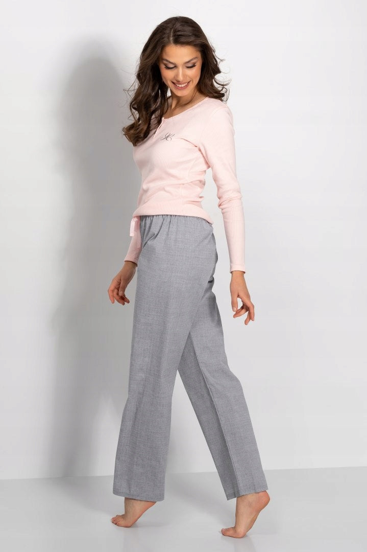 Dviejų dalių pižama su kelnėmis Momenti Per Me Linda moterims