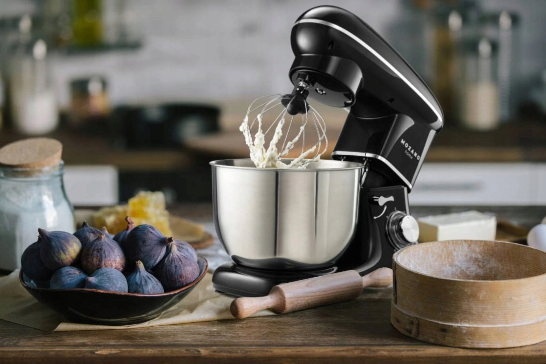 Planetary Food Processor MOZANO Rob 01 Black Operating modes pulsating