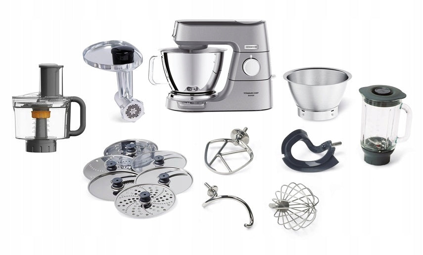 Planetary Food Processor Mixer Kenwood KVC85.594SI 1200W
