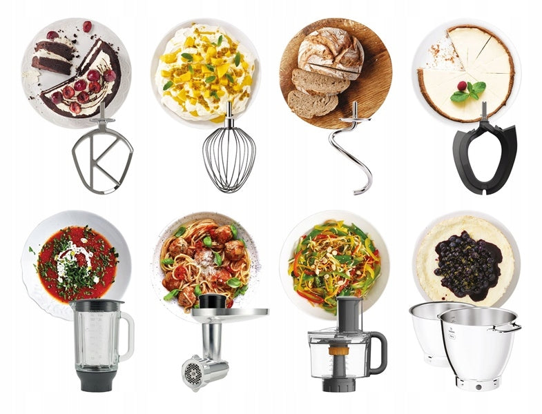 Planetary Food Processor Mixer Kenwood KWL90.594SI Chef XL with Cube Manufacturer code KWL90.594SI