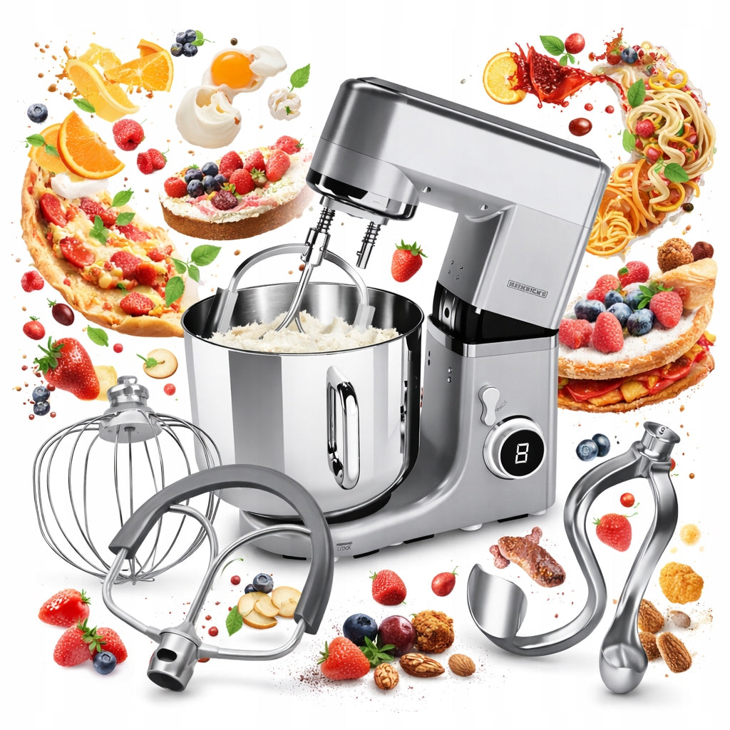 Planetary Food Processor XXL 12L Blender Mixer Cake Kneader 1800W Packaging status original