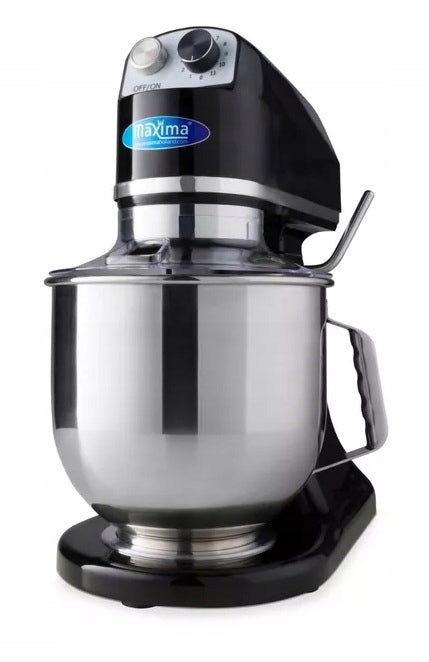Planetary Mixer 7L for Foam Cake Maxima 09360750 Black Stainless Tips