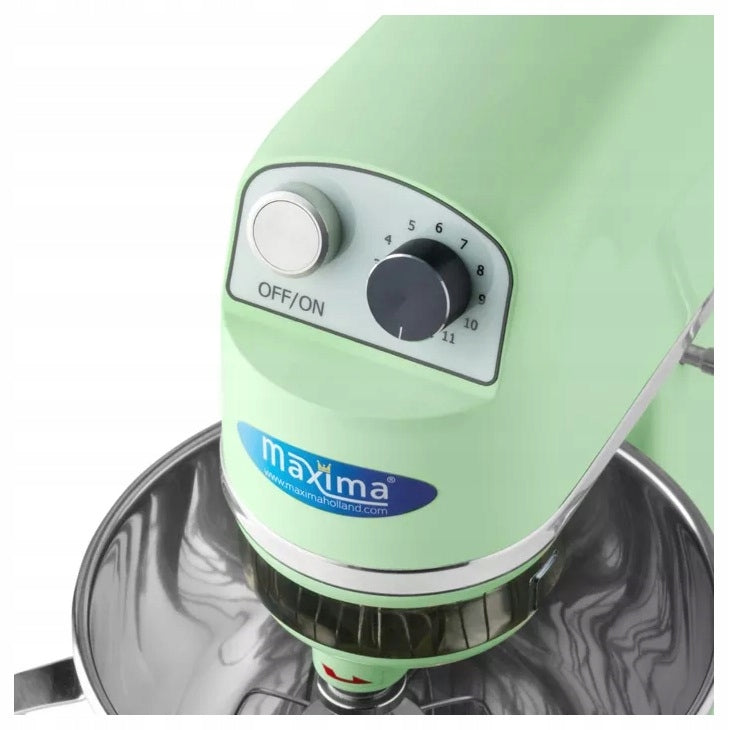 Planetary Mixer 7L for cakes Green MAXIMA 09300153 stainless tips Packaging status original