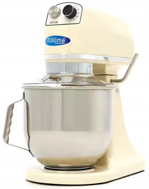 Planetary Mixer 7L for cakes Ivory MAXIMA 9360780 Nierdz tips