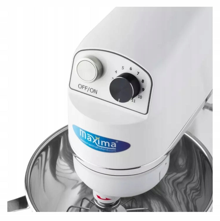 Planetary Mixer 7L for cakes White Robot MAXIMA 09300154 stainless steel tip Manufacturer code 09300154