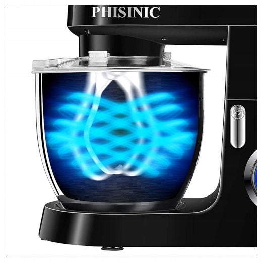 Planetary food processor PHISINIC 1800 W metal body, bowl 6,5 L strong Power rating 1800 W