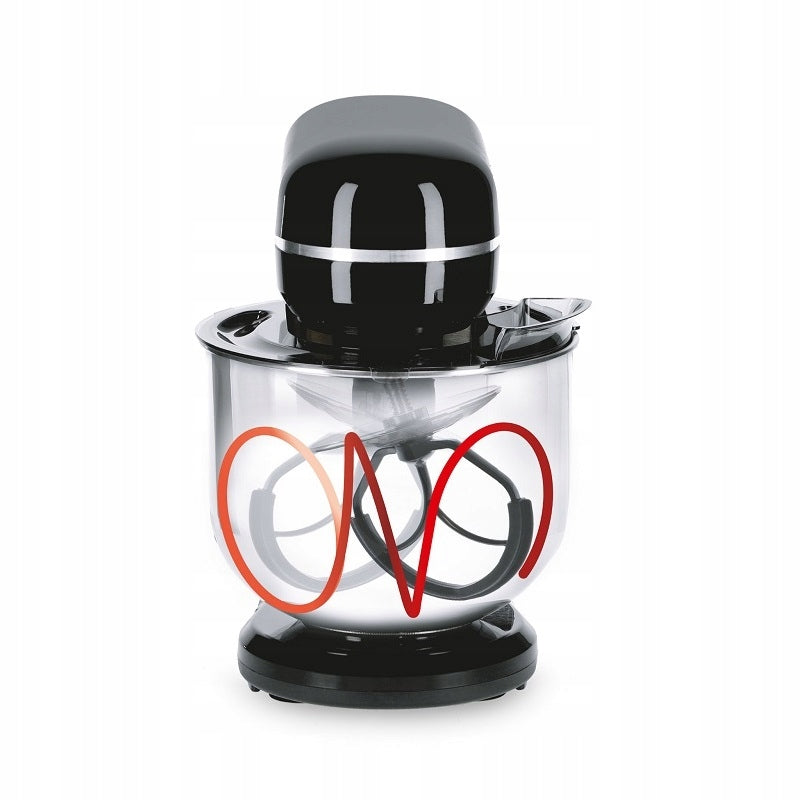 Planetary mixer ADE 3 mixers 4,7 L 29,5 x 20,5 x 31,5 cm black Power rating 1200 W