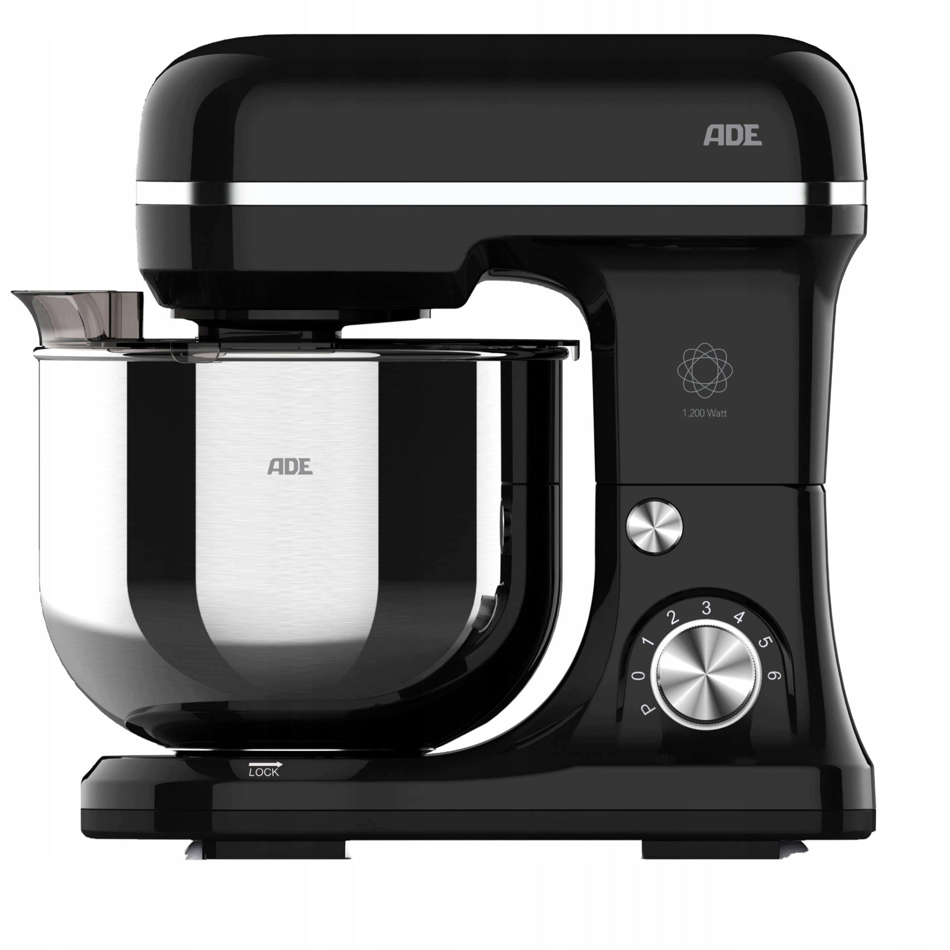Planetary mixer ADE 3 mixers 4,7 L 29,5 x 20,5 x 31,5 cm black