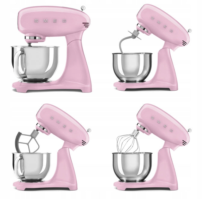 Planetary mixer Smeg SMF05PKEU Pastel pink