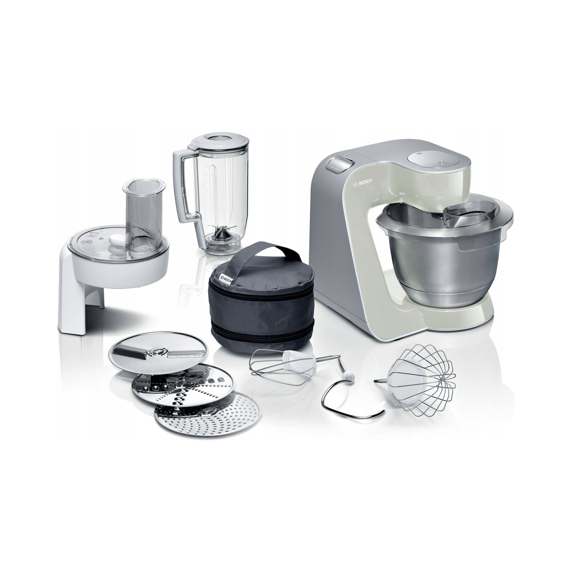 Planetary robot Bosch MUM58L20 1000W 3,9l blender shredder accessories