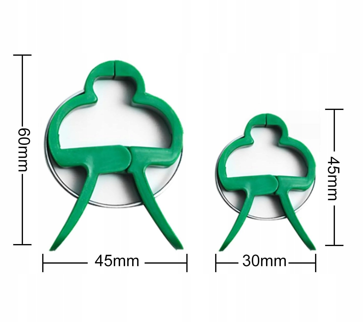 Plant CLIPS Stems Shoot Set of 60 Garden Pieces for Fastening Brand no brand