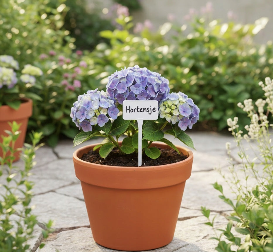 Plant Description Labels LARGE 16x11 cm Interchangeable White Field Manufacturer code Skosne