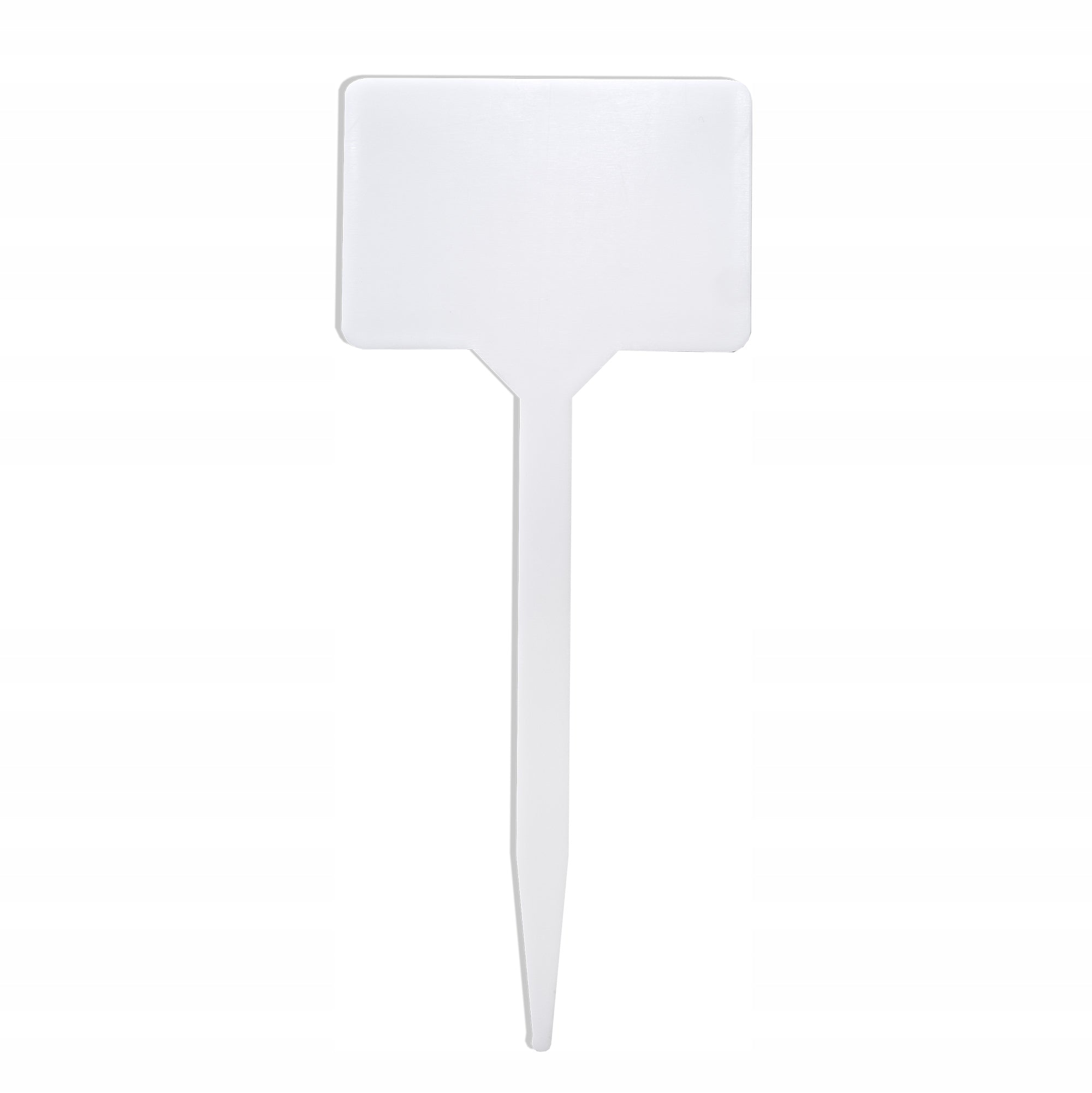 Plant Description Plate Grow Markers 13 cm Set of 10 Color white