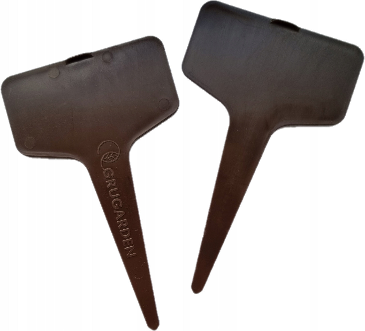 Plant Description Plates 6x3 cm For Plant Description Brown VEGETABLES + Marker Width 60 mm