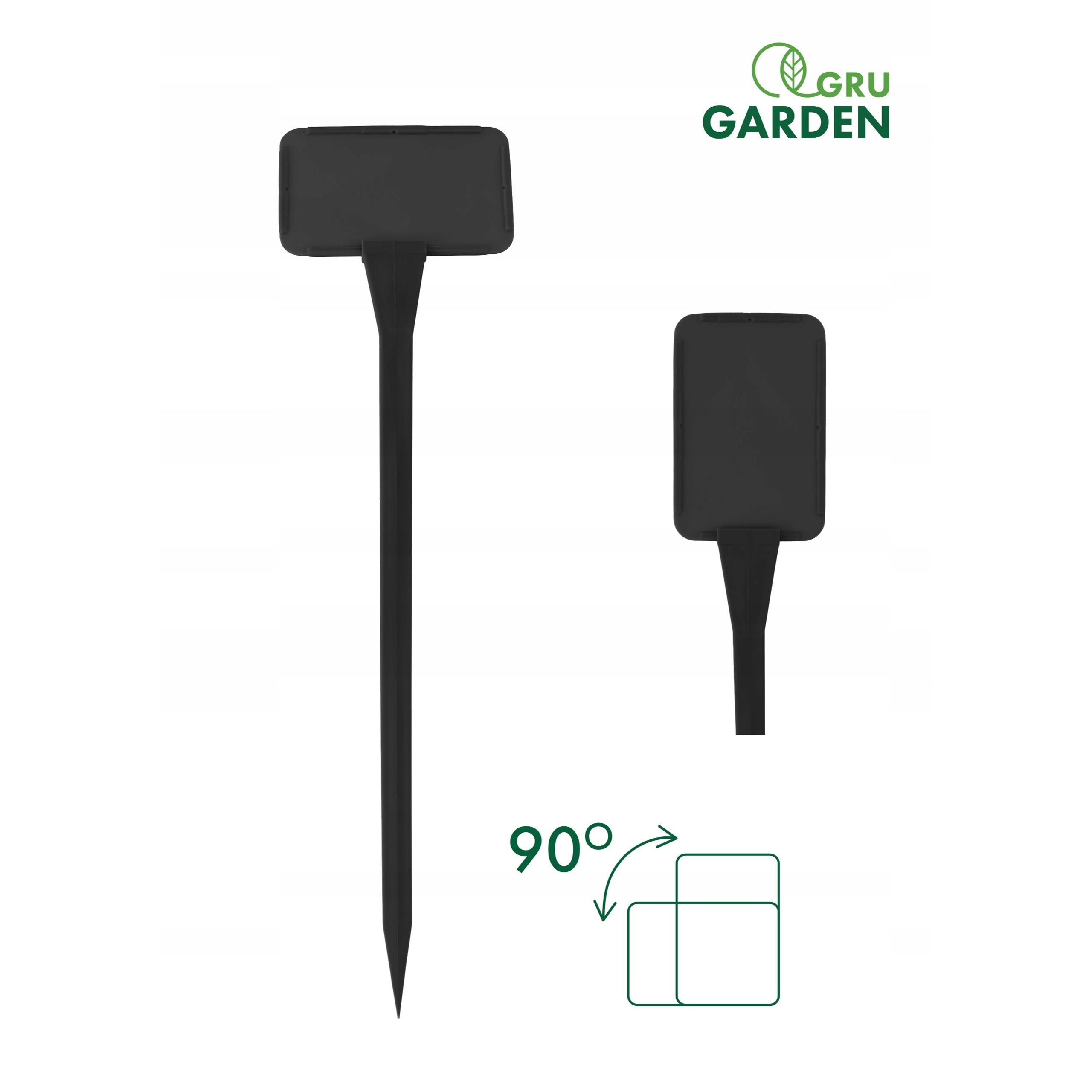 Plant Description Plates Small 10,5x7cm Interchangeable Field Black +marker Product height 44 cm