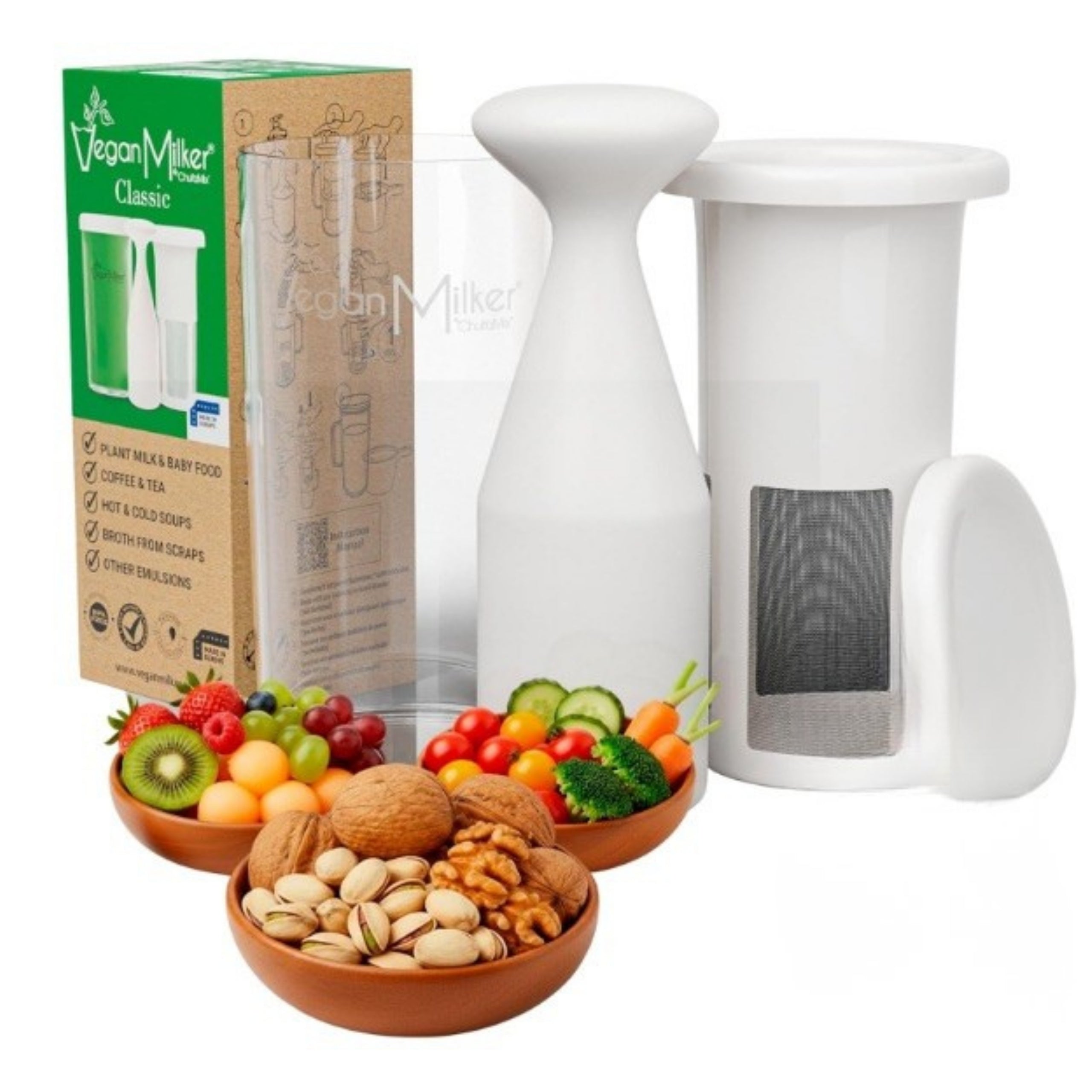 Plant Milk and Juice Squeezer 2in1 Vegan Milker